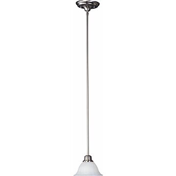 Mini Pendants One Light Mini Pendant in Satin Nickel by Maxim
