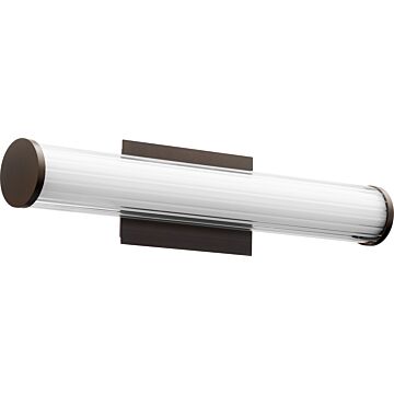 912 LED Lighting Series LED Vanity in Oiled Bronze by Quorum