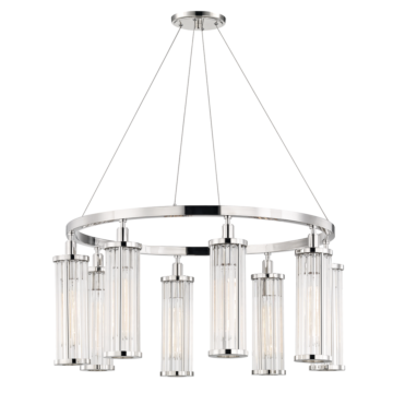  Marley Pendant Light in Polished Nickel