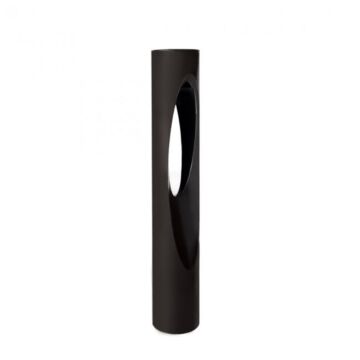 Scoop LED Bollard in Black On Aluminum by W.A.C. Lighting