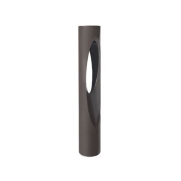 Scoop LED Bollard in Bronze On Aluminum by W.A.C. Lighting