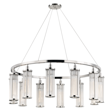  Marley Pendant Light in Polished Nickel