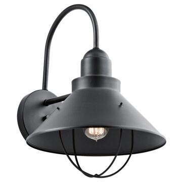 Kichler Seaside Extra Large Outdoor Wall Light in Black