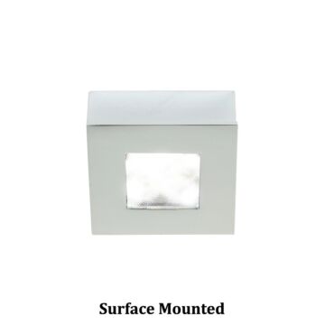 Led Button Light in Chrome by W.A.C. Lighting