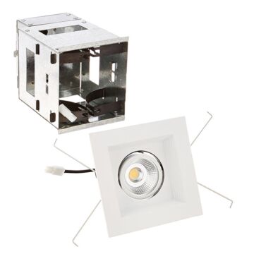  LED Single Light Remodel Housingith Trim and Light Engine in White by W.A.C. Lighting