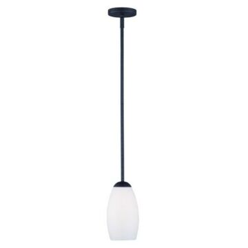 Taylor One Light Mini Pendant in Textured Black by Maxim
