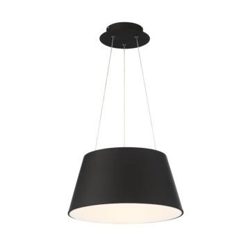 Vida LED Pendant in Black by W.A.C. Lighting