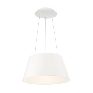 Vida LED Pendant in White by W.A.C. Lighting
