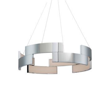 Trap LED Pendant in Chrome by W.A.C. Lighting