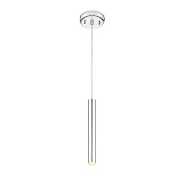 Z-Lite Forest 1-Light Mini Pendant Light In Chrome