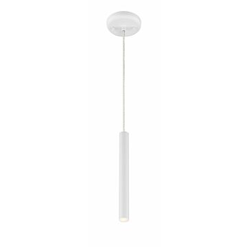 Z-Lite Forest 1-Light Mini Pendant Light In Matte White