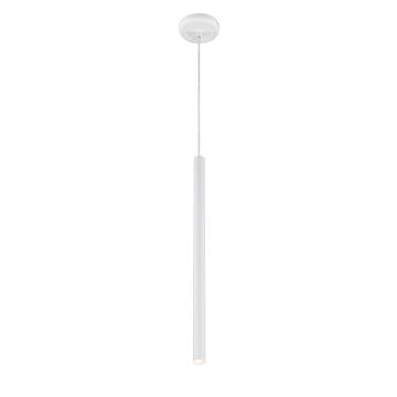 Z-Lite Forest 1-Light Mini Pendant Light In Matte White
