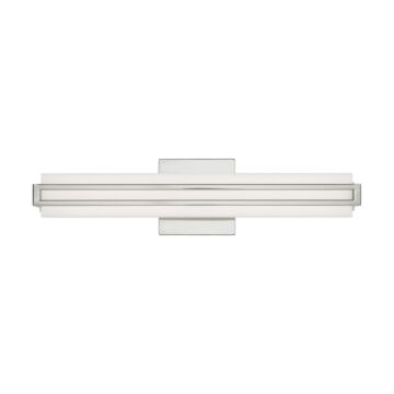 Fulton LED Bathroom Vanity Light in Polished Chrome