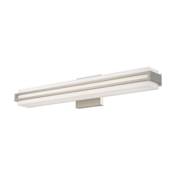 Fulton LED Bathroom Vanity Light in Brushed Nickel