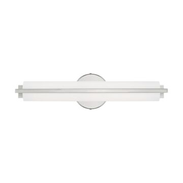 Visby LED Bathroom Vanity Light in Polished Chrome