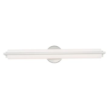Visby LED Bathroom Vanity Light in Polished Chrome