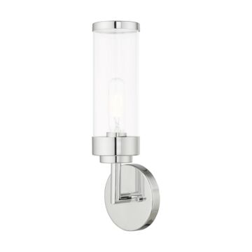 Hillcrest 1-Light Wall Sconce in Polished Chrome