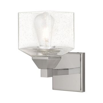 Aragon 1-Light Wall Sconce in Polished Chrome