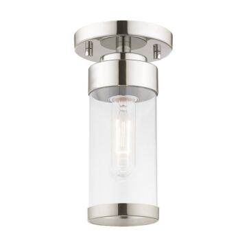 Hillcrest 1-Light Ceiling Mount in Polished Chrome