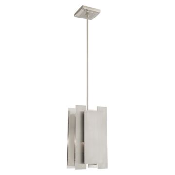 Varick 1-Light Mini Pendant in Brushed Nickel