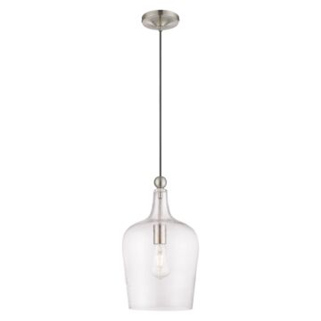 Avery 1-Light Mini Pendant in Brushed Nickel