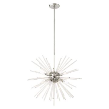 Utopia 8-Light Pendant in Polished Chrome