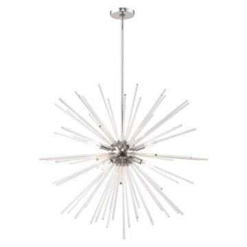 Utopia 8-Light Pendant in Polished Chrome