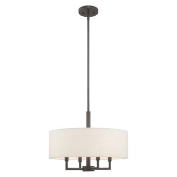 Monroe 4-Light Pendant in English Bronze