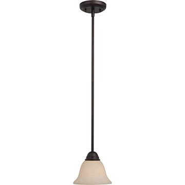 Manor One Light Mini Pendant in Oil Rubbed Bronze by Maxim