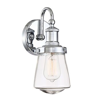 Taylor 1-Light Wall Sconce in Chrome