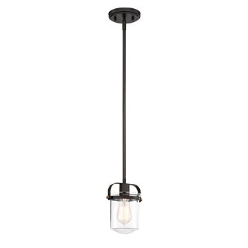 Jaxon 1-Light Mini Pendant in Oil Rubbed Bronze