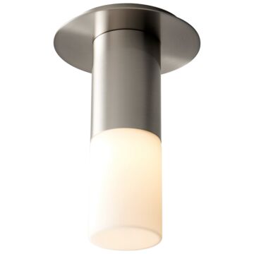 Pilar LED Ceiling Mount in Satin Nickel by Oxygen Lighting