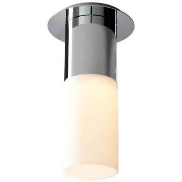 Pilar LED Ceiling Mount in Polished Nickel by Oxygen Lighting
