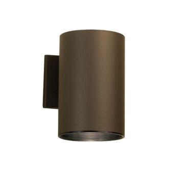 Kichler Outdoor 1 Light 7.75 Inch Small Wall Light in Bronze
