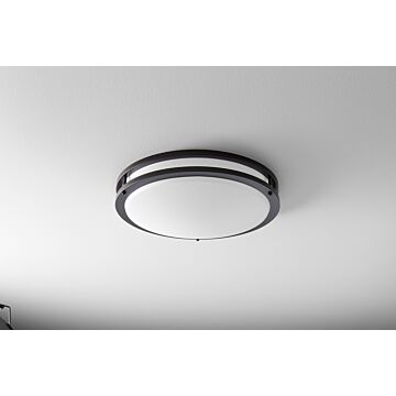 Oracle LED Ceiling Mount in Oiled Bronze by Oxygen Lighting