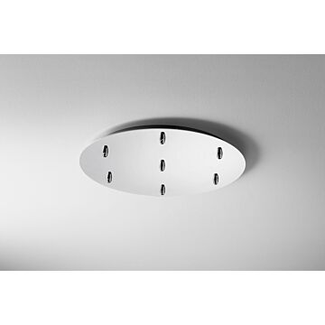 Canopy Kit Canopy in Polished Chrome by Oxygen Lighting