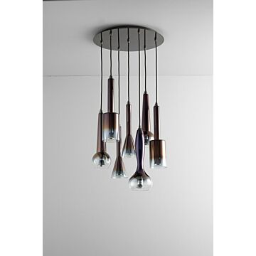 Canopy Kit Canopy in Aged Brass by Oxygen Lighting