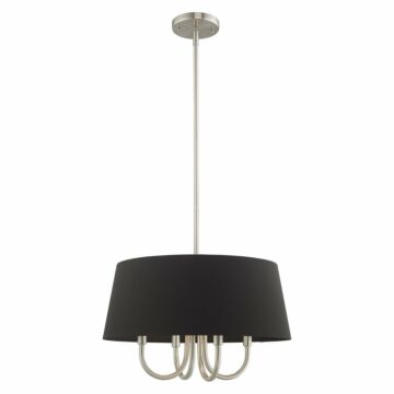 Belclaire 4-Light Pendant in Brushed Nickel