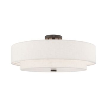 Monroe 5-Light Ceiling Mount in English Bronze