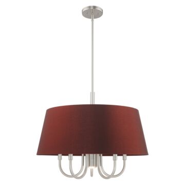Belclaire 5-Light Chandelier in Brushed Nickel