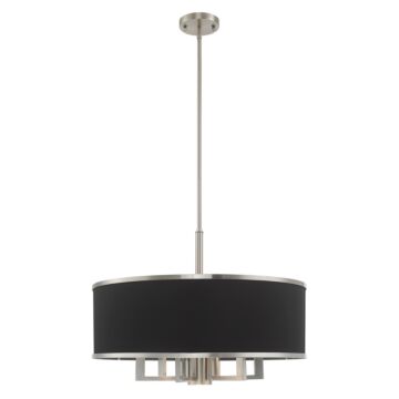 Park Ridge 6-Light Chandelier in Brushed Nickel