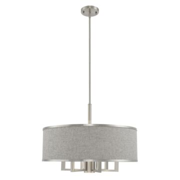 Park Ridge 6-Light Chandelier in Brushed Nickel