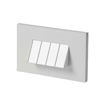 Sea Gull LED Step Light in Satin Nickel