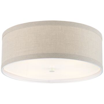 Walker  Flush Mount in Light Cream by Visual Comfort Signature