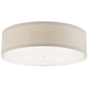 Walker  Flush Mount in Light Cream by Visual Comfort Signature