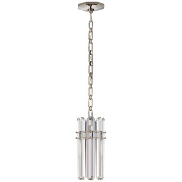 Bonnington  Pendant in Polished Nickel by Visual Comfort Signature
