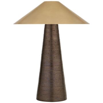 Miramar  Accent Lamp in Crystal Bronze by Visual Comfort Signature