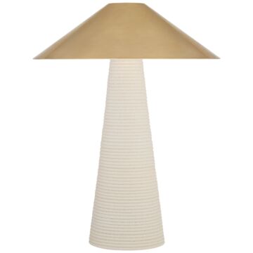 Miramar  Accent Lamp in Porous White Porcelain by Visual Comfort Signature