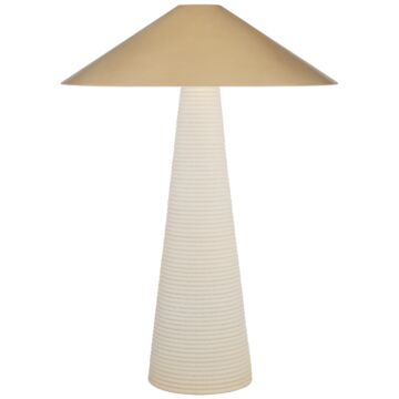 Miramar  Table Lamp in Porous White Porcelain by Visual Comfort Signature