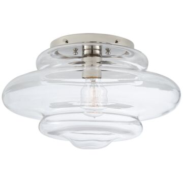 Tableau  Flush Mount in Polished Nickel by Visual Comfort Signature